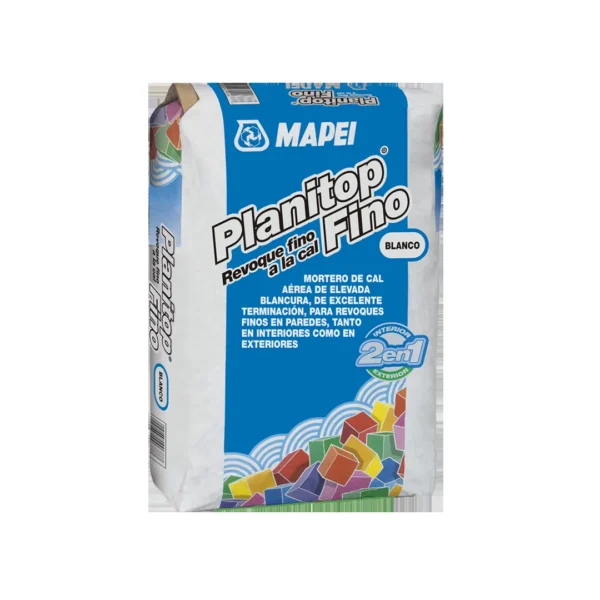 MAPEI PLANITOP FINO REVOQUE BLANCO INTERIOR/EXTERIOR X 20KG