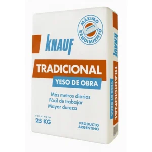 KNAUF YESO TRADICIONAL X 25KG