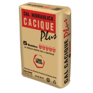 CAL HIDRATADA CACIQUE PLUS L.N X 20 KG