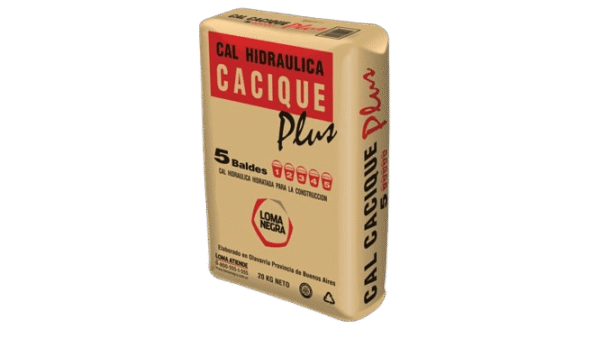CAL HIDRATADA CACIQUE PLUS L.N X 20 KG