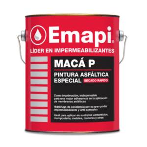 EMAPI MACÁ P PINTURA ASFÁLTICA